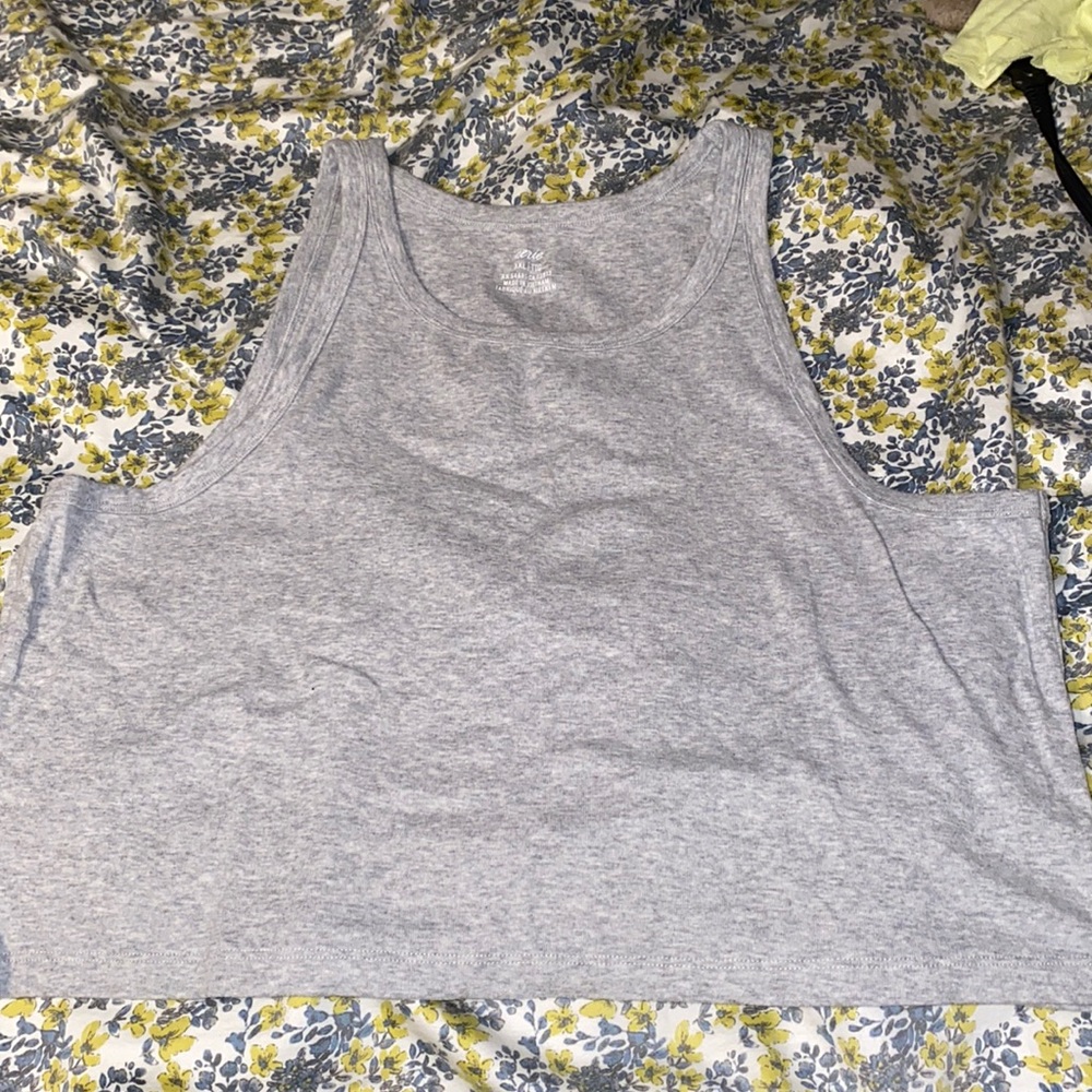 Aerie cropped muscle tank